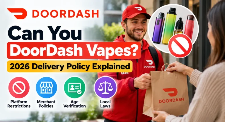 Can You DoorDash Vapes