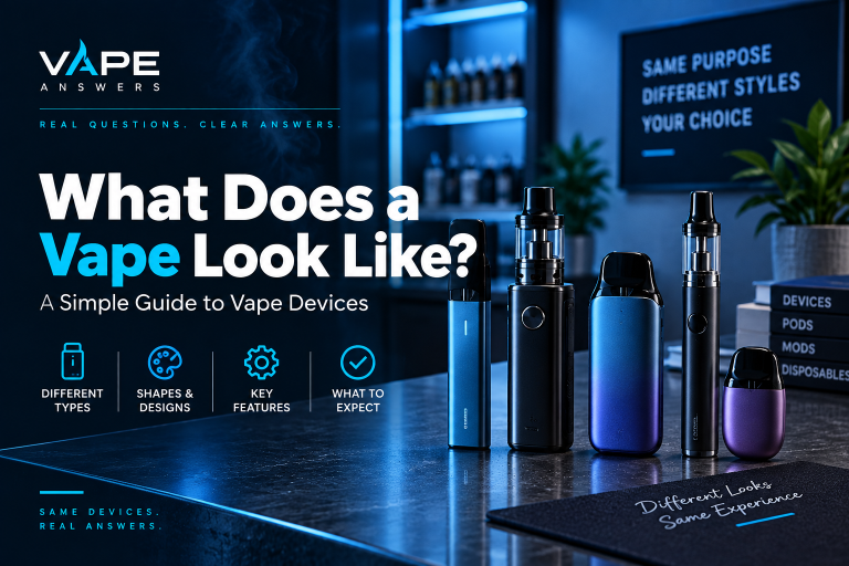 What Does a Vape Look Like? A Comprehensive Visual Guide to Modern Vaping Devices