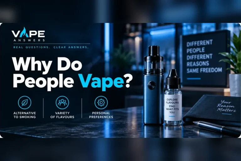 why do people vape